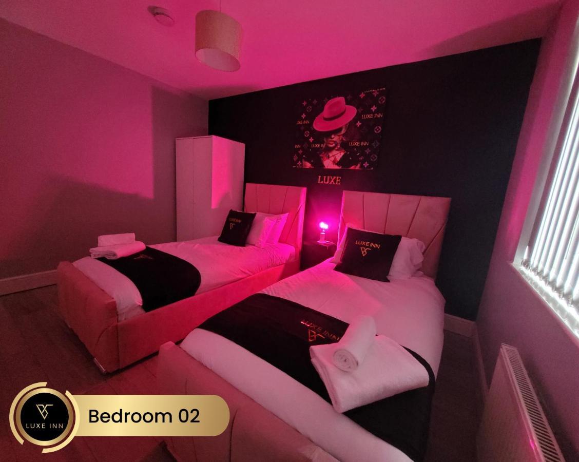 Nr Birmingham City Centre, 5 Bed, Luxe Inn Bagian luar foto
