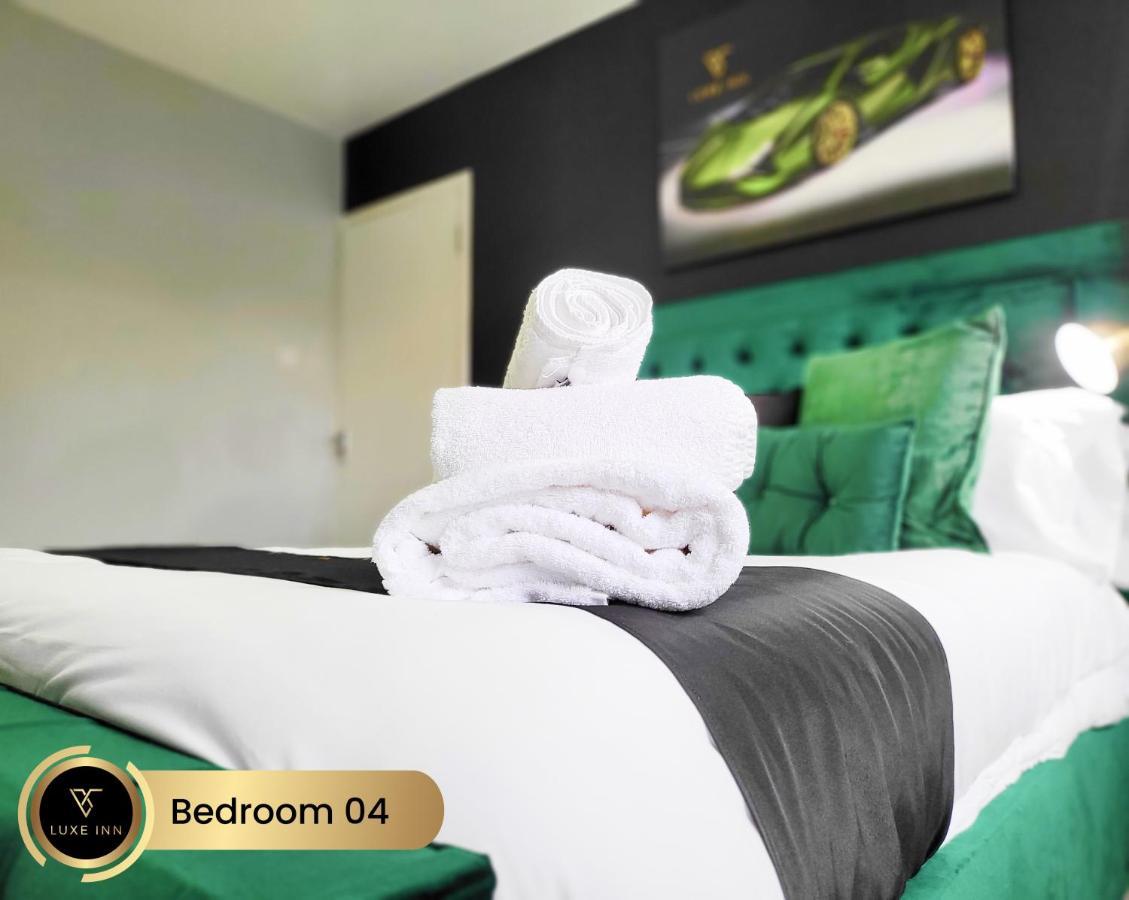 Nr Birmingham City Centre, 5 Bed, Luxe Inn Bagian luar foto
