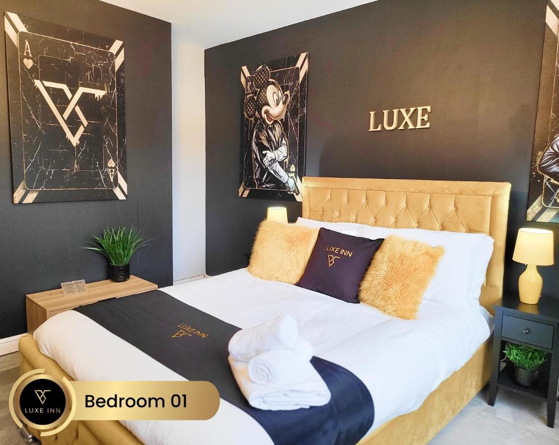 Nr Birmingham City Centre, 5 Bed, Luxe Inn Bagian luar foto