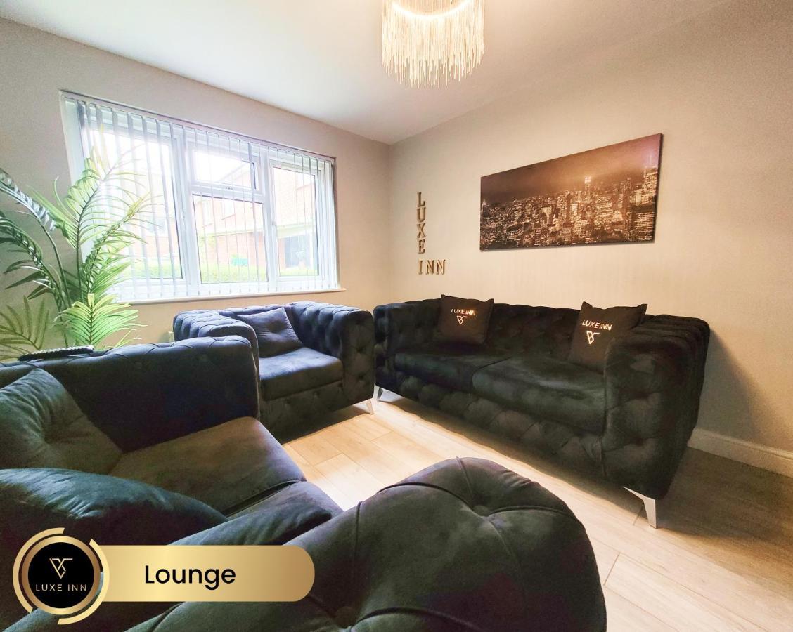 Nr Birmingham City Centre, 5 Bed, Luxe Inn Bagian luar foto