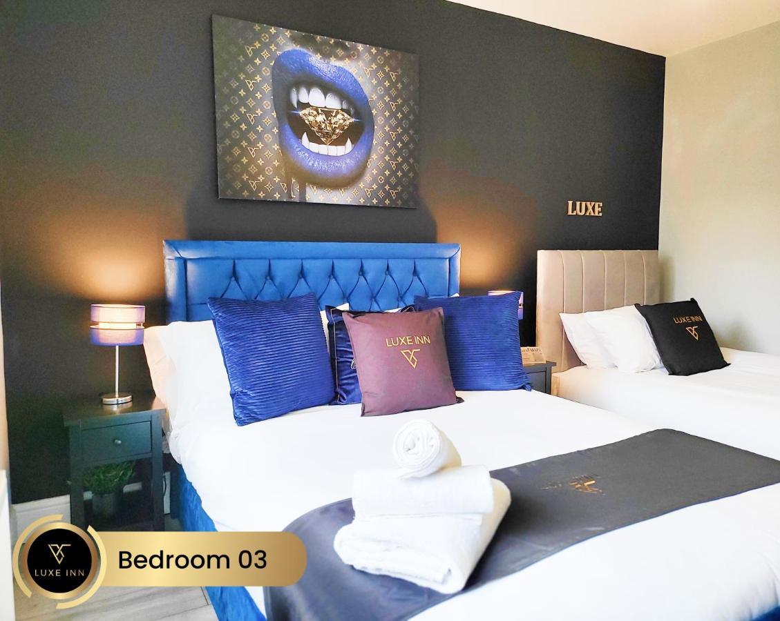 Nr Birmingham City Centre, 5 Bed, Luxe Inn Bagian luar foto