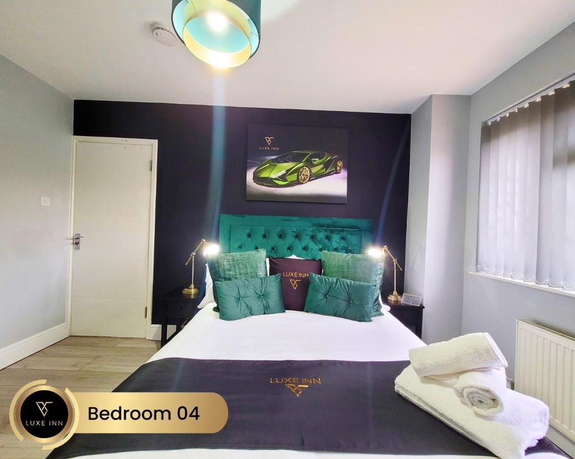 Nr Birmingham City Centre, 5 Bed, Luxe Inn Bagian luar foto