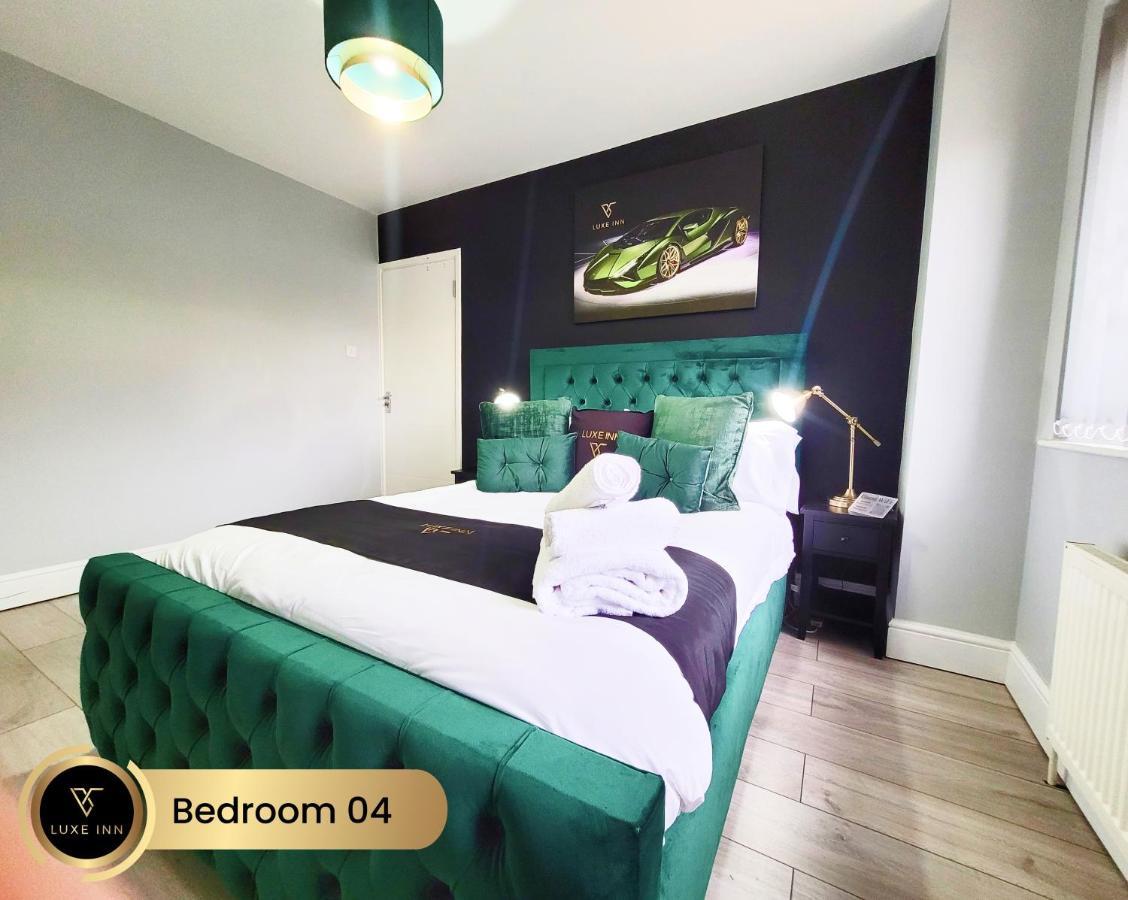 Nr Birmingham City Centre, 5 Bed, Luxe Inn Bagian luar foto