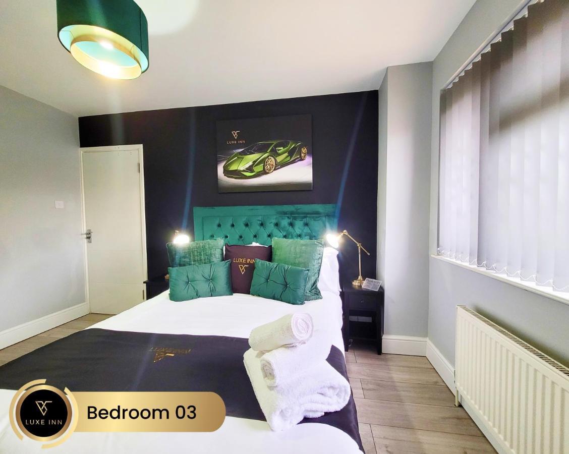 Nr Birmingham City Centre, 5 Bed, Luxe Inn Bagian luar foto