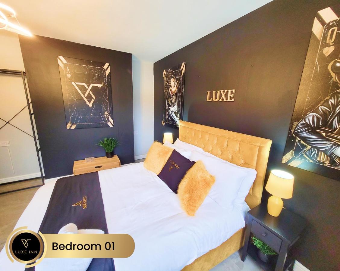 Nr Birmingham City Centre, 5 Bed, Luxe Inn Bagian luar foto