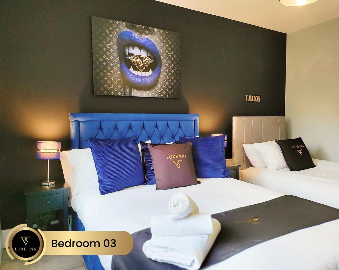 Nr Birmingham City Centre, 5 Bed, Luxe Inn Bagian luar foto