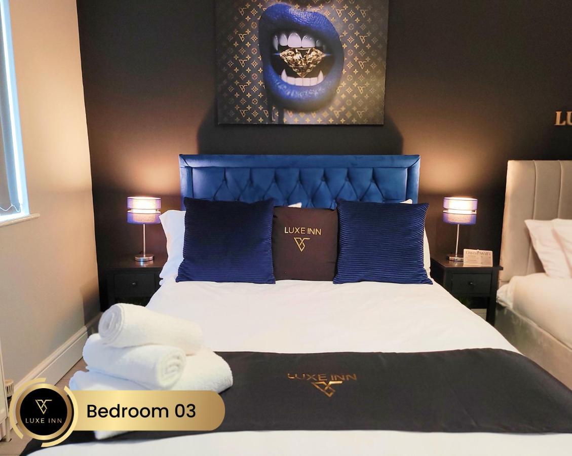 Nr Birmingham City Centre, 5 Bed, Luxe Inn Bagian luar foto
