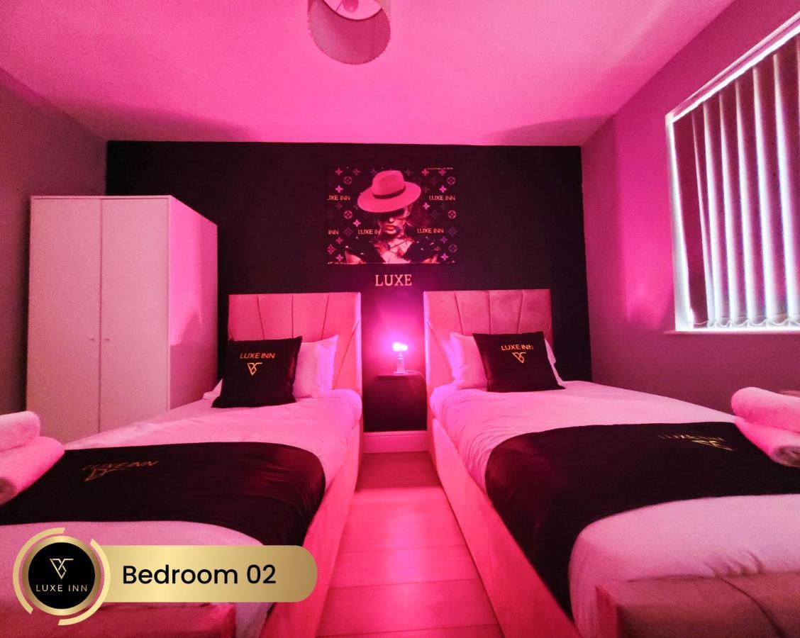 Nr Birmingham City Centre, 5 Bed, Luxe Inn Bagian luar foto